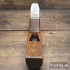 Antique Carriage Maker’s Beechwood Rabbet Plane - Refurbished