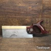 Vintage 10” Slack Sellars Golden Guinea 14 TPI Brass Back Tenon Saw - Refurbished