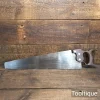 Antique 20” G. Harding & Sons c1890 Rip Saw 5 ½ TPI - Fully Refurbished