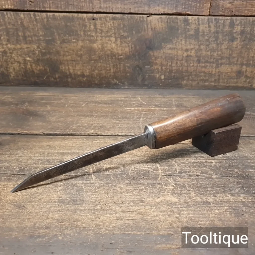 Vintage 1/8” Marples Carpenters Pigsticker Mortice Chisel - Fully Refurbished