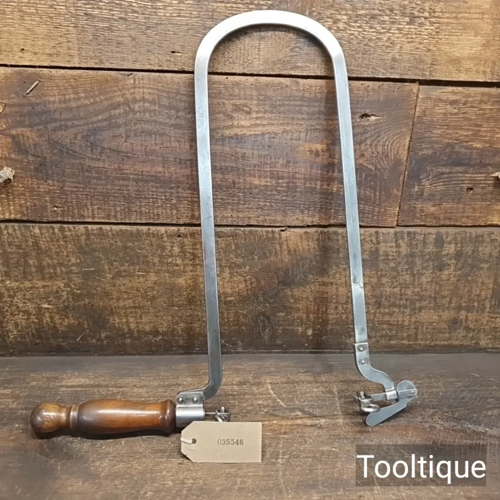 Vintage Hobbies of Dereham Fretsaw Beech Handle - Refurbished