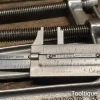 Vintage Pair of 3” Record Tools Sheffield Junior G Cramps - Good Condition