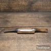Vintage Beechwood Carpenters Spokeshave With 3” Cutter - Refurbished