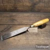 Vintage 8.25” x 1.5” Long Series I. Sorby Sheffield Firmer Chisel - Fully Refurbished
