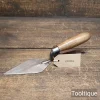 Vintage Bricklayer’s Pointing Trowel Beechwood Handle - Refurbished