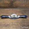 Vintage Record Sheffield No: 0151R Curved Sole Spokeshave - Fully Refurbished