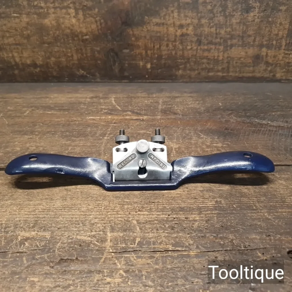 Vintage Record Sheffield No: 0151R Curved Sole Spokeshave - Fully Refurbished