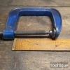 Vintage Record Sheffield No: 122-4 Fine Threaded G Cramps - Good Condition