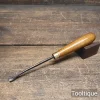 Vintage 5/16” I. Sorby Woodcarving No: 31 Sweep Spoon Gouge Chisel - Sharpened
