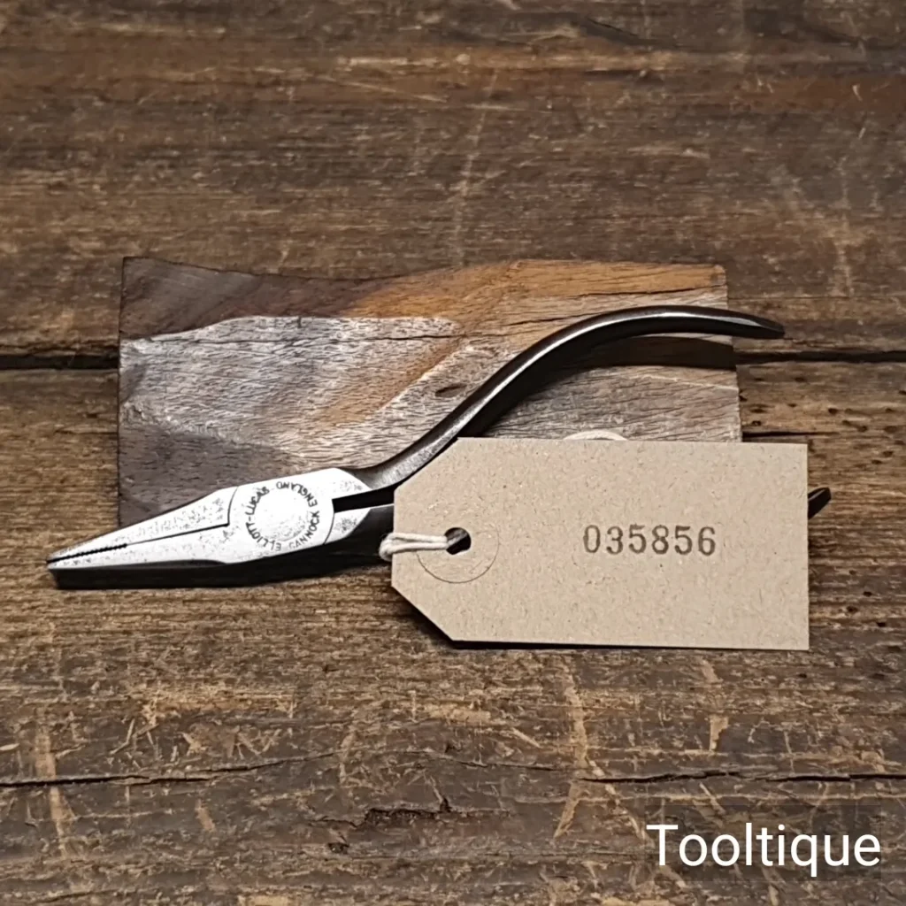 Vintage Elliot Lucas Cannock Flat-Nosed Pliers - Good Condition