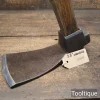 Vintage Small 4” Wide Carpenters Adze 24” Long Handle - Refurbished