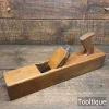 Vintage 17” Beech Jack Plane Ward & Payne Tapered Iron - Fully Refurbished