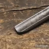 Vintage 3/16” Moseley London Woodcarving Straight Gouge Chisel - Refurbished