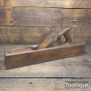 Vintage 20 ½” Shortened Beechwood Jointer Plane - Refurbished