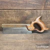 Vintage 8” Parry & Son London 20 TPI Dovetail Saw - Sharpened RIP Refurbished