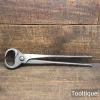Vintage 13” S. Lewis Blacksmiths Pincer Tongs - Good Condition