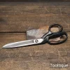 Vintage 8 ½” Dressmaker's Scissors - Refurbished & Sharpened