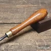 Vintage ½” Ward & Payne Addis Woodcarving Flat Rounded Edge Chisel - Refurbished