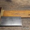 Vintage 3.25” Sheffield made Carpenter’s Rosewood & Brass Square - Refurbished