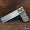 Vintage 4” Henry Disston USA No: 5 ½ Carpenters Steel Calibrated Square