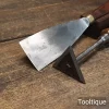 Vintage 2” Rosewood Handled Filler Knife and Shave Hook - Refurbished