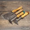 Vintage 2 No: Filler Knives and 2 No: Harris Shave Hooks - Refurbished