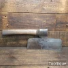 Antique W. Greaves Electro Boracic Steel No: 4 Coopers Side Axe - Ready Tor Use