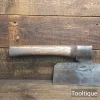 Antique W. Greaves Electro Boracic Steel No: 4 Coopers Side Axe - Ready Tor Use