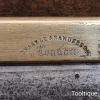 Antique 14” Drabble & Sanderson Brass Back Carcass Saw 13 TPI - Fully Refurbished