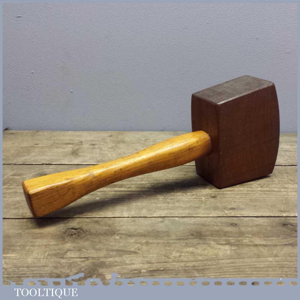 Good Carpenters Mallet with Mahogany Hardwood Head