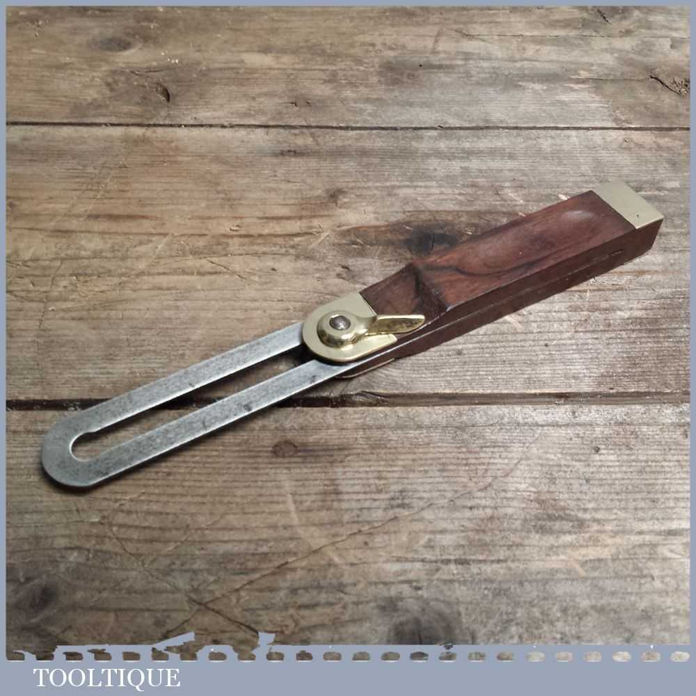 Good Vintage Quick Release Rosewood & Brass Bevel – Woodworking Tool