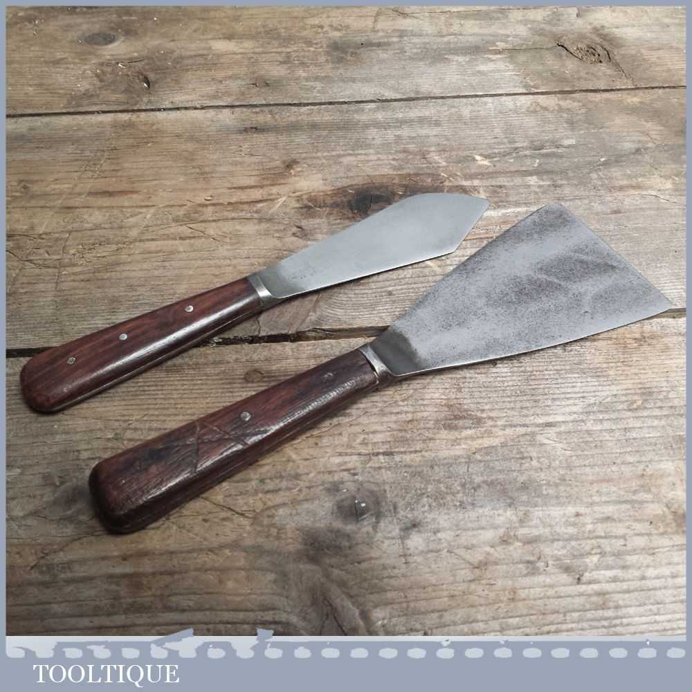 Quality Rosewood Handled Scraper & Putty Knife