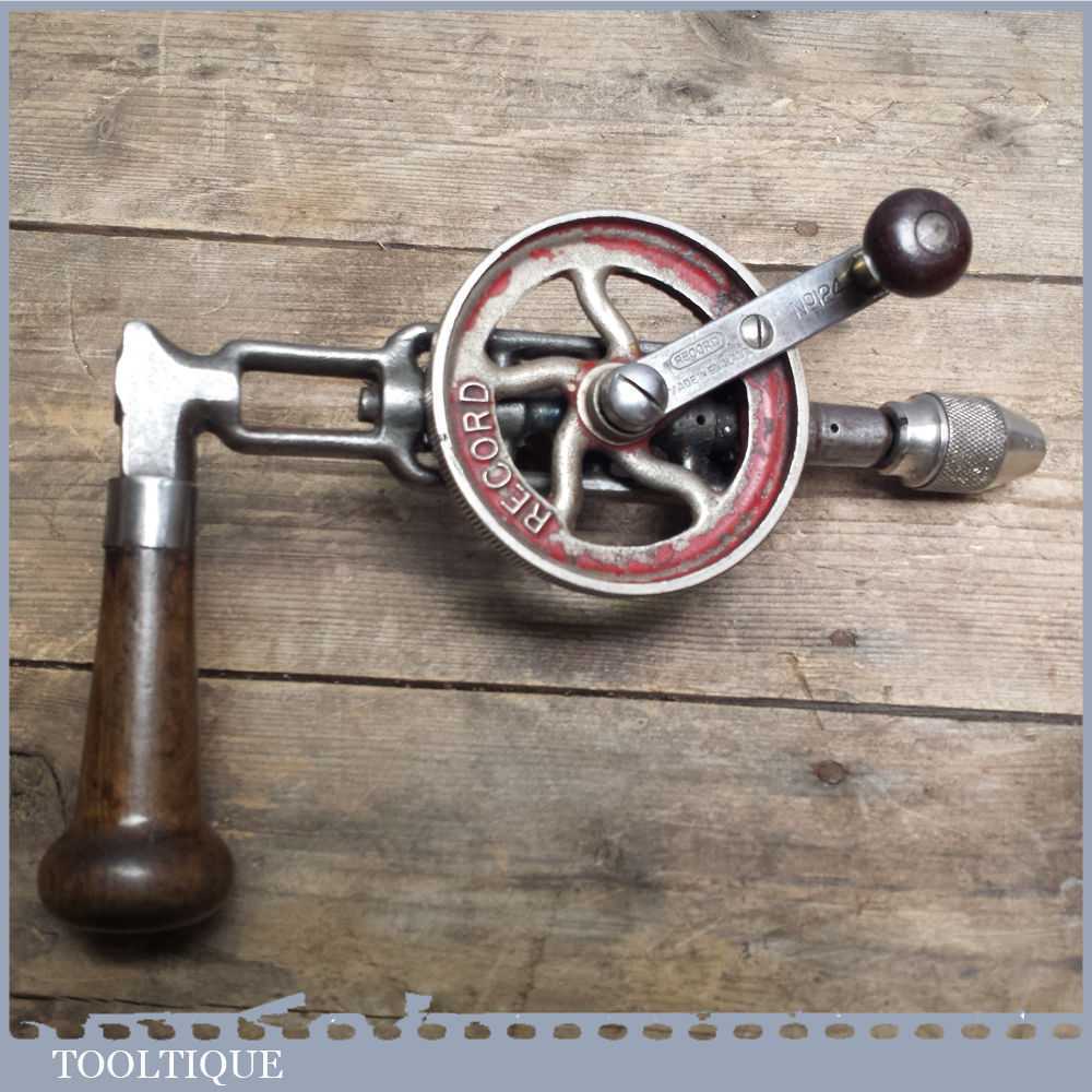 124 Angled Hand Drill - Wheel Brace