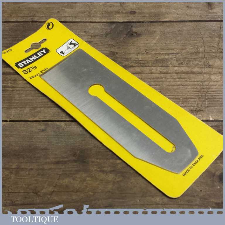 Replacement 2 3/8" Stanley Plane iron fits No 4 1/2, 5 1/2, 6 & 7 Spares