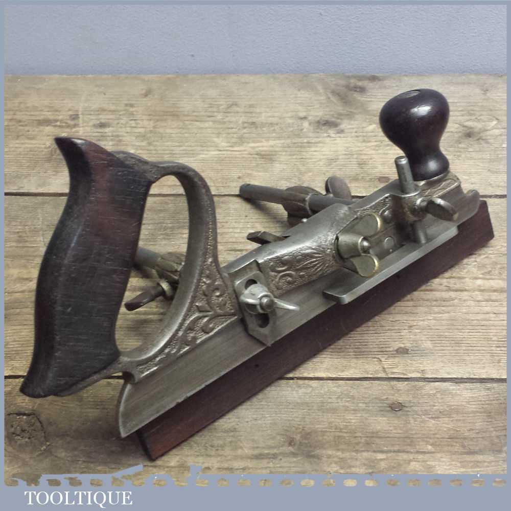 Scarce Stanley No: 46 Skew Combination Plane – Collectable Woodworking Tool