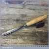Vintage C T Skelton 5/8” Straight Wood Carving Gouge Chisel