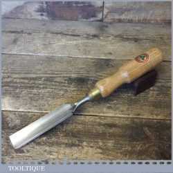 Vintage W Marples & Sons Shamrock 1” Gouge Chisel - Sharpened Honed