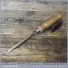 Vintage Woodcock Carpenter’s 1/4” Sash Mortice Chisel - Sharpened Honed