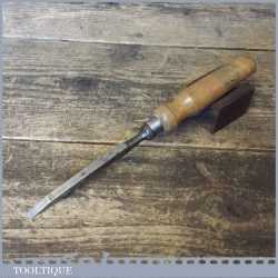 Vintage Woodcock Carpenter’s 1/4” Sash Mortice Chisel - Sharpened Honed