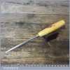 Vintage Buck & Hickman Toga 1/4” Bevel Edge Chisel - Sharpened Honed