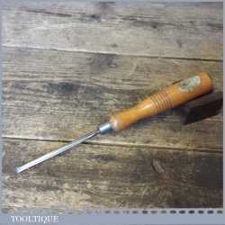 Vintage Robert Sorby Carpenter’s 1/4” Bevel Edge Chisel - Sharpened Honed