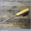 Vintage Buck & Hickman Toga 1/4” Bevel Edge Chisel - Sharpened Honed
