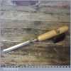 Vintage W Marples & Sons Carpenter’s 1/2” Gouge Chisel - Sharpened Honed