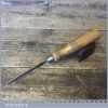 Vintage Carpenter’s 1/8” Bevel Edge Chisel - Sharpened Honed