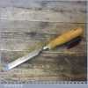Vintage Signal Carpenter’s 3/4” Firmer Chisel Ash Handle - Sharpened Honed