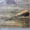 Vintage I Sorby Carpenter’s 1/2” Firmer Chisel Ash Handle - Sharpened Honed