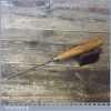 Vintage Carpenter’s 3/32” Firmer Chisel Boxwood Handle - Sharpened Honed
