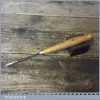 Vintage F Bell Woodcarving 1/4” Gouge Chisel - Sharpened Honed
