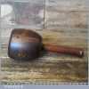 Vintage Beechwood Woodcarving Mallet - Fair Condition
