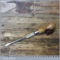 Vintage Cabinet Makers 13 ½” Wooden Handled Turnscrew Screwdriver